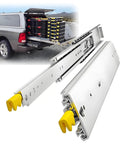 60 Inch Drawer Slides With Lock And Full Extension Tough As Nails Heavy Duty Rails Supporting Up To 500 Pound Capacity