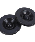 4 Pack Trailer Hub Dust Caps Rubber Grease Covers Plugs For Dexter Bearing Systems With Heavy Duty Sealing Protection, close-up view