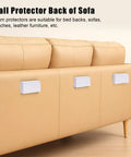 Gotta Love These Twenty Two Piece Eva Foam Headboard Stoppers And White Wall Pads To Stop The Squeak Kick Back Banging Noise And Save Your Drywall Top Notch Stackable Bumpers For Beds And Furniture on sofa back.