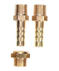3 Port Electronic Boost Controller With PWM Precision For Turbo Cars connectors, brass metal, components for installation.