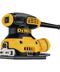 Beast Electric Sander 1/4 Sheet with 14,000 OPM and 2.3 Amp Motor, rubber overmold handle, improved paper clamp visible.