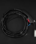 Top Tier Flexible 14A MIG Welding Torch Stinger Replacement with heavy duty copper conductors and ergonomic handle.
