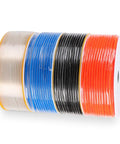 Works Like A Champ 12 Mm Polyurethane Pneumatic Hose Tube For Air Compressor And Beverage Transfer 80 Meter Long in various colors.