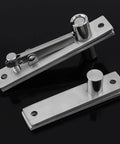 Heavy Duty Stainless Steel Door Pivot Hinge For Wood Doors Hidden 360 Degree Rotation Revolving Door Hardware components