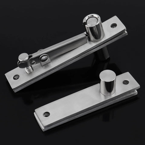 Heavy Duty Stainless Steel Door Pivot Hinge For Wood Doors Hidden 360 Degree Rotation Revolving Door Hardware components