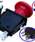 Five Terminal PTO Switch For Lawn Tractors And Zero Turn Mowers 14V DC 10A Replacement Part Fits 430401 01545600 00522100