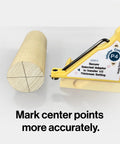 FitFinder Upgrade Kit With Precision Center Finder And Dimension Transfer Tool Includes Tough Storage Case for marking center points on wood.