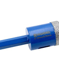 Diamond tile drill bit with hex shank, 30mm x 10mm, HIGHDRIL for porcelain ceramic granite marble