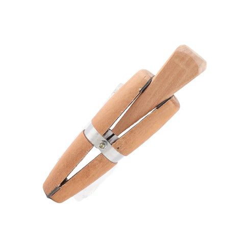 Wooden Jewelry Clamp Tool With Round And Flat Jaws For Holding Rings And Small Parts Ideal For Jewelry Repairs And Crafting Projects Perfect For Beading Ring Sizing And Precise DIY Work Pro Grade, wooden clamp with adjustable wedge