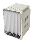 Heavy Duty 4kW 220V Variable Frequency Drive Inverter For Single To Three Phase Motors with visible metal vents and protective casing