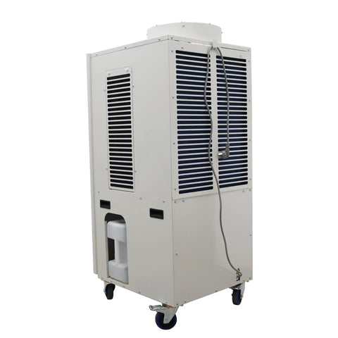 Workhorse Industrial Spot Cooler Dropping 20400 BTU Frost With 3600 Cubic Meter Hour Airflow And Beefy 14 Liter Tank, mobile cooling unit.