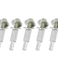 Five Piece Drill Shaft Extender And Buffing Wheel Mandrel Set Thick Arbor Adapter includes robust steel extenders for polishing.