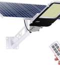 Hella Bright Solar Street Light With Radar Motion Sensor And Remote Dusk To Dawn Outdoor Security Flood Lamp waterproof solar panel and remote.