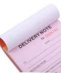 Carbonless Receipt Book 3 Part Duplicate Paper For Quick Customer Invoices And Simple Small Biz Record Keeping Legible Invoice Pad For Transactions And Inventory, 3-part receipt book close-up