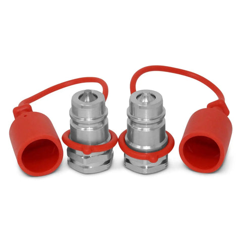 Five Circuit Hydraulic Multiplier Kit With Selector Valve And Switch Box Control For Open Closed Or FPC Systems, couplers detail