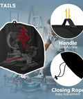 Shop Ready Heavy Duty Power Miter Saw Cover shields your table saw from sticky resin and dust bunnies with easy access handle.