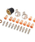 Pro Grade Ipt40 Plasma Cutter Consumables Set Includes 24 Pcs Electrode Tips And Nozzles for Cut 55ds Pro And Cut 65ds Machines, electric components.