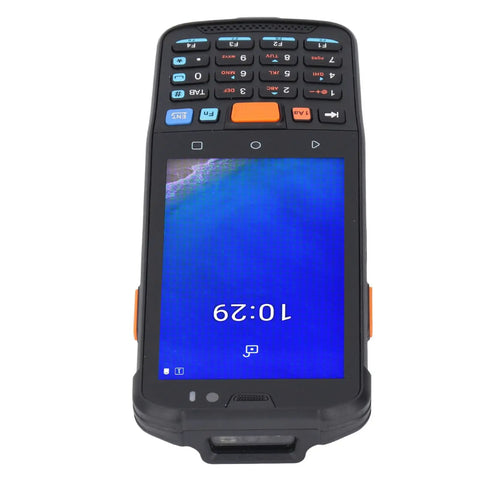 Rugged Workhorse Enterprise Handheld Terminal With Android 11 4 Inch Touch Screen 1D And 2D Barcode Scanner displayed vertically.