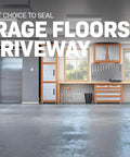 Heavy Duty Penetrating Concrete Sealer And Ultra Concentrate Water Oil Salt Repellent Makes Four Full Gallons From Just One for garage floors.