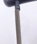 Get The Ultimate 20 Pc Small Stainless Steel Extension Springs Kit With Hook Ends Perfect For Quick Home Repairs Crafts And Mechanical Jobs To Fix Fence Gates Appliance Hinges Super Easy Install Tension Hardware. close-up stainless steel extension spring with hook end
