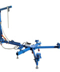 Heavy Duty Auto Body Frame Repair Machine With 7716Lb Load Capacity Car Frame Straightener in blue rugged steel construction