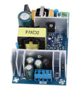 Heavy Duty Ac 100 240V To 24V Dc Switching Power Supply Module Delivers 150 Watts Of Rock Solid Juice To Industrial Control Gear With Zero Drama Regulation, top view of circuit board.