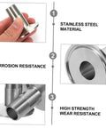 Premium Stainless Steel Tri Clamp Ferrule Adapter Kit With Hose Barb And Silicone Seals For Home Brew Pro Setup Perfect Beer Making Gear 1.97 inch