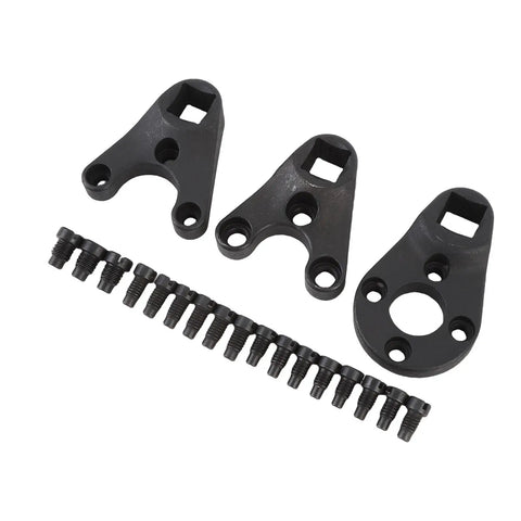 Must-Have Trim Tilt Pin Wrench Set For Outboard Motors Fits Johnson Hydraulic End Caps 38mm 32mm 35mm Sizes Replacement Kit Perfect Fit And Easy Install black metal wrench heads and pins