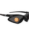 V30 Nemesis Foam Safety Glasses With Anti Fog Lenses Black Frame Unisex Eyewear For Men And Women 12 Pairs Per Case