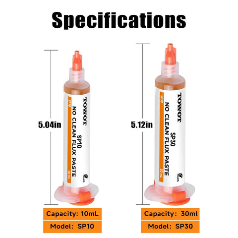 10 ml and 30 ml No Mess No Fuss No Clean Soldering Flux Paste for Electronics with specifications, pneumatic dispenser view