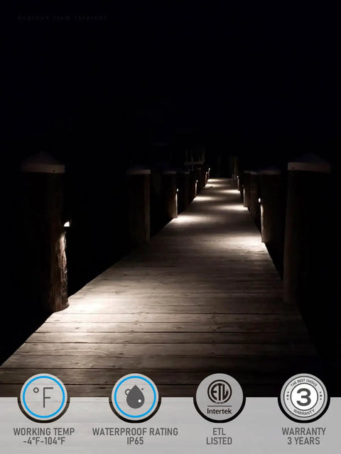 Low Voltage LED Deck Lights 5CCT 12-24V AC DC Triangle Stair Railing Light IP65 Aluminum Outdoor Landscape Step Lighting