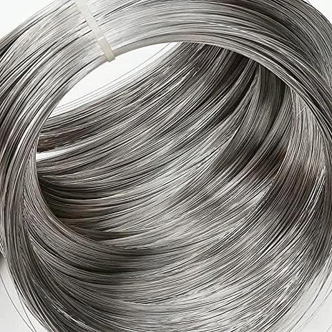 VIGAN stainless steel spring wire coil, silver, gauge 0.3–3 mm, 10 m length