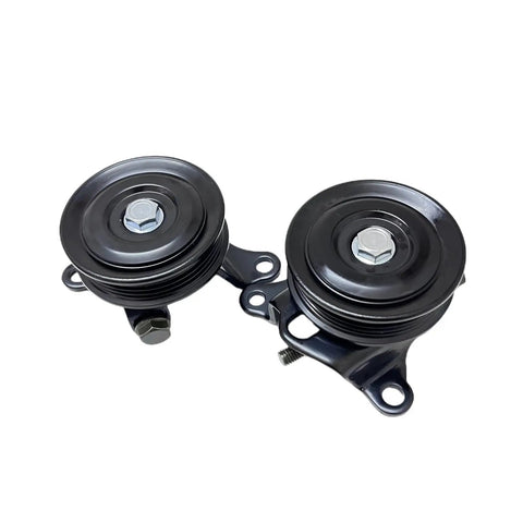 Premium drive belt idler pulley assembly for Toyota HILUX HIACE and Land Cruiser models, CNC machined for durability.