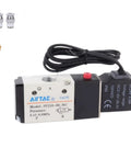 DC12V Three Port Two Position Solenoid Valve Model 3V310 10 with Three Eighths Inch PT Outlet and spare parts