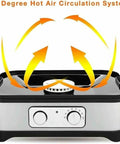 Hassle Free Countertop Electric Food Dehydrator With Five Generous Removable Trays And A Simple Digital Dial for perfect jerky making