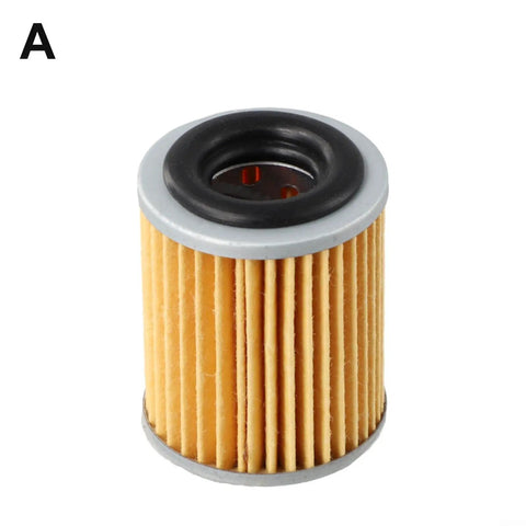 Heavy Duty Transmission Oil Cooler Filter Perfect For Nissan Altima Juke Rogue And Sentra Models Exact Fit Replacement For 2824A006 31726-1XF00 shown from front with orange material.