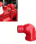 Upgrade Your Milwaukee M12 0960-20 Wet Dry Vacuum With This Killer Dust Bag Adapter Kit featuring a red elbow connector for filtration.