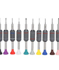 Precision Screwdriver Set For Electronics Repair With High Torque 10 Piece Professional Tool Kit For Computers Circuit Boards Laptops Watches Jewelry Glasses And More Rotating Stand Included