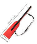 Pro Grade Paddle Bag For Boats With Quick Rapid Evaporation Tech Keeps Paddles Dry, 125 cm neoprene in red with strap.