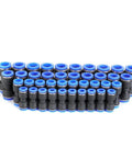 Premium Pneumatic Straight Push Connect Fittings Kit For Air Line Quick Hose Repair With High Pressure Resistance And Simple Tool-Free Installation Saving Time On Industrial Automation And Heavy Duty Setup Projects, 40 pcs, 6mm-12mm