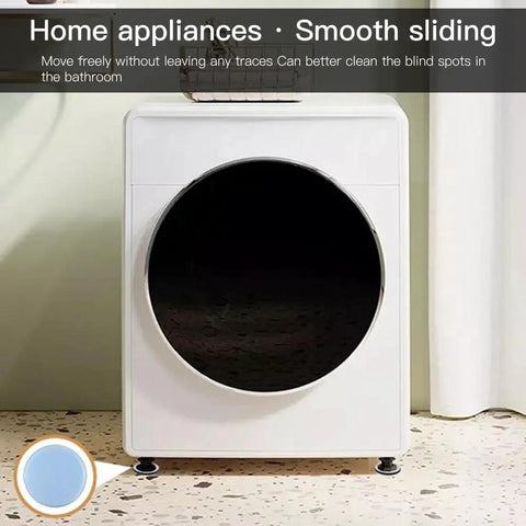 12 Pack Teflon Furniture Sliders Designed To Make Heavy Furniture Glide Like Butter Across Hardwood Tile And Laminate Flooring While Keeping Your Living Room Scratch Free During Weekend Moves on a washing machine.