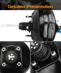 Detailed view of Premium Vacuum Power Brake Booster Compatible With Chevy And GMC Pickup Trucks 1988 To 1994 with dual diaphragm.