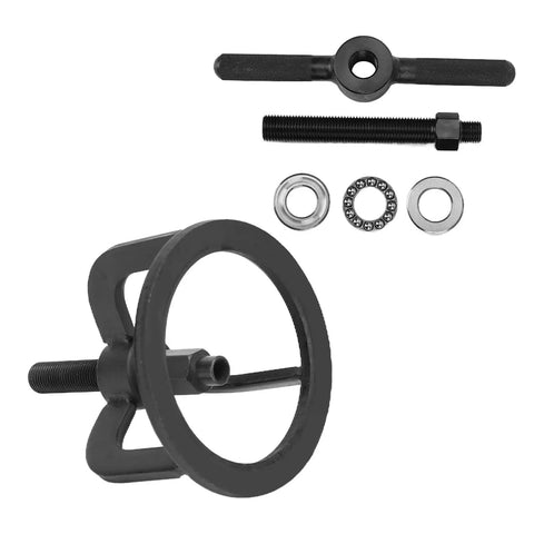 Clutch Spring Compressor Solid Steel Tool For Motorcycle Repair Replaces HD 38515A Removing And Installing Clutch Pressure Springs Direct OEM Replacement Motorcycle Repair Kit, black steel parts shown