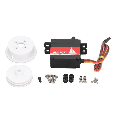 Premium Aluminum Alloy Servo Motor Built Tough Runs Smooth Whisper Low Noise Killer Pull Top Shelf Efficiency For Model Airplanes parts layout