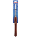 Pro Grade HSS Spindle Gouge Woodturning Chisel with walnut handle, 8 mm, ideal for lathe heavy stock roughing.