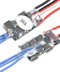 Close-up of 10A ESC component for 3200KV Micro Brushless Motor With Mount And 10A ESC For RC Drones Copters Quadcopters Multirotors
