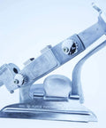Fletching Jig With Straight Clamp For Arrows, DIY Archer Favorite For Precise Three Or Four Fletchings, large dial, metal body