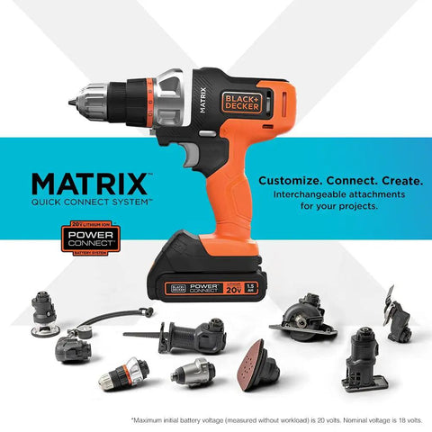 Matrix Oscillating Tool Attachment With Tool Free Blade Release No Hex Key Needed And Quick Lever For No Hassle Accessory Swaps