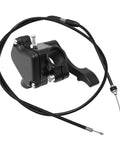 Seven Eighths Inch Thumb Throttle Cable For 22mm Handlebar, 46.5 Inch Long Wire With About 2.93 Inch Metal Section, Easy Install