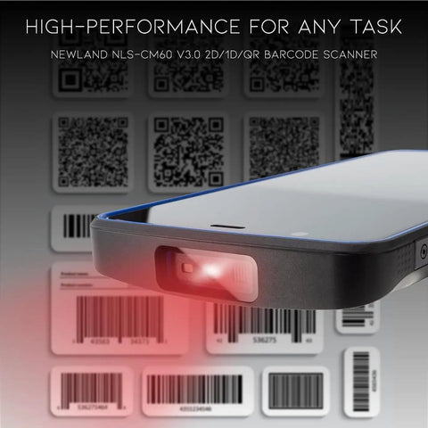 All Purpose Wireless Android Barcode Scanner With 2D 1D And QR Reader, Play Store Access, 5.7 Inch Vivid Screen, WiFi GPS And Camera, Great For Inventory Scanning Build Your Own Bundle, scanning barcodes